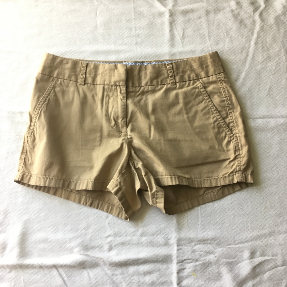 J. Crew Khaki Shorts Broken-In Chino Size 0